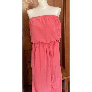 Women's Sleeveless Jumpsuit Coral Zoa New York Size Medium